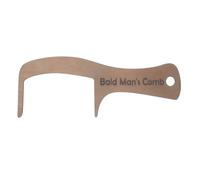 INOOMP Wood Comb Prank Prop Bald Man Grooming Tool Funny Hair Comb for Curls for Men