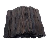 INOOMP Wooden Craft Sticks Multi-Functional Sticks 50pcs Food Grade for Projects Suitable for Cake and Ice Cream Crafting and Church Fans Or Paint Stirring