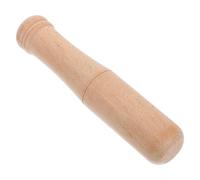 INOOMP Wooden Garlic Crusher Tool Pestle Muddler Handheld Kitchen Pounder for Minced Garlic and Cocktail Mixing Food Grinding Tool