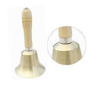 INOOMP Wooden Handle Rattlebell Toy Newborn Sensory Toys Months Soft Gentle Shake Musical