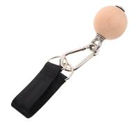 INOOMP Wooden Pull Up Ball Grip Strength Trainer Portable Forearm and Wrist Exerciser for Upper Body Muscle Development Versatile Home Workout Tool for Pull Up Bar Training and Grip