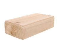 INOOMP Yoga Blocks Wooden Handstand Block Exercise Bricks Yoga Cube Stretch Blocks for Exercise Pilates Workout Stretching Meditation 5x10x23cm