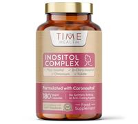 Inositol Complex - Myo & D-Chiro - Quatrefolic® - 180 Capsules - UK Made | PCOS Support - Folate & Chromium - 6X More D Chiro Inositol for Enhanced Benefits - Vegan - Additive Free