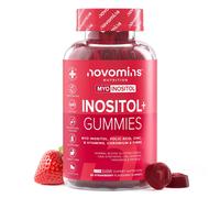 Inositol Gummies - PCOS Supplement with Myo-Inositol, Folic Acid, Zinc, Vitamin