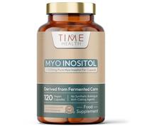 Inositol - Pure Myo-Inositol 500mg - 120 Capsules - UK Made | PCOS, Liver, Sleep & Mood Support - GMP Standards - Zero Additives