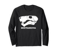 Inostrancevia Skull Fossil Long Sleeve T-Shirt
