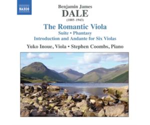 INOUE HARRISON WATER - DALE THE ROMANTIC VIOLA - CD - N4z