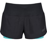 Inov-8 TrailFly Ultra 2-in-1 Shorts 3 Inch Women's Black/Turquoise 2022 Running Shorts