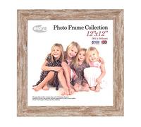 Inov8 12 x 12-Inch Small Photo Frame, Walnut Wash