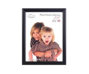 Inov8 8 x 6-Inch British Made Traditional Picture/Photo Frame, Value Black
