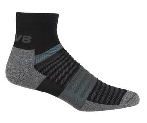 INOV8 Active Mid Sock For Running & Hiking Black L