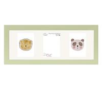 Inov8 British Made Picture/Photo Frame, Value Heritage Green Triple App 7x5 x 3P Inch, Single