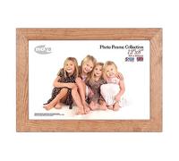 Inov8 British Made Real Wood Picture/Photo Frame 12x8" Inch(30x20cm) - Kayla 30mm Light Oak
