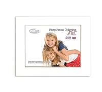 Inov8 British Made Real Wood Picture/Photo Frame 5x4" Inch(12x10cm) - Auckland 20mm Pine White