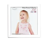 Inov8 British Made Real Wood Picture/Photo Frame 8x8" Inch(20x20cm) - Auckland 20mm Pine White