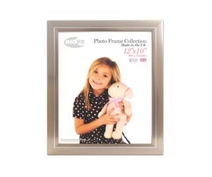 INOV8 British Made Traditional Picture/Photo Frame, 12x10-inch, Pewter 53