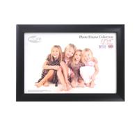 Inov8 British Made Traditional Picture/Photo Frame, 12x8-inch, Scoop Black