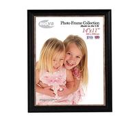 Inov8 British Made Traditional Picture/Photo Frame, 14x11-inch, Small Washed Black