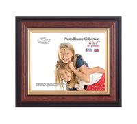Inov8 British Made Traditional Picture/Photo Frame, 5x4-inch, Mahogany