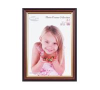 Inov8 British Made Traditional Picture/Photo Frame, A4, Pack of 2, Mahogany