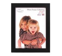 Inov8 British Made Traditional Picture/Photo Frame, Satin Black, 8x6 inch, 1PK