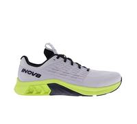 INOV8 F-Lite Max Men's Lifting & Cardio Gym Shoe - Light Grey/Lime/Black - 7.5 Wide