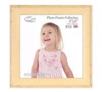 Inov8 Framing - Austen Distressed Cream 8x8 (20x20cm) Photo Frame - Cream - Glass