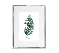 Inov8 Framing Evergreen Thin Modern with Mount 5x7 (5x3.5 App), Silver