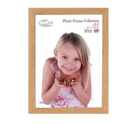 Inov8 Framing - Lime Oak A4 Inch (21x29.7cm) British Made Photo Frame - Wood Effect with Glass Picture Frame