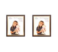 INOV8 Framing PFES-MAGY-1210 British Made Traditional Picture/Photo Frame, 12x10-inch, Mahogany (Pack of 2)