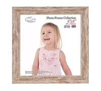 Inov8 Framing PFES-SWWA-88 Photo Frame, Wood, Washed Walnut, 8x8 Inch