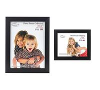 Inov8 Framing PFVS-SABK-86 Picture Frame, Satin Black, 8x6 & PFVS-VBLK-54 Frame, Black, 5 x 4 inch