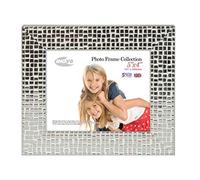 Inov8 Framing Photo Frame, Mosaic Silver Holds Picture 5x4" (12.7cm x 10.16cm)