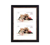 Inov8 Framing Photo Frame, Washed Black, 12x8 Dual Aperture