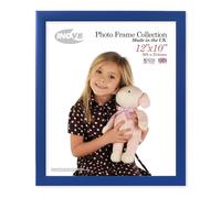 Inov8 Framing Photo Frame, Wood, Royal Blue, 12x10