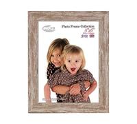 Inov8 Framing Photo Frame, Wood, Washed Walnut, 8x6 Inch