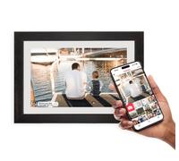 Inov8 Framing Smart WiFi 10.1 Inch High Res 32GB Touch Screen Digital Picture Frame with Frameo. Send & Share 100’s Photos/Videos via iOS & Android Devices from any location. White w/Black Frame.
