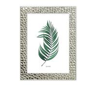 Inov8 Framing Tarnish Resistant Designer Silver Picture Frame - Hammered Finish Design for 4x6 inch (10x15cm) Photo