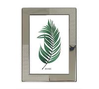 Inov8 Framing Tarnish Resistant Silver Plated Picture Frame - Corner Pin Dot Design for 7x5 Inch (18x12cm) Photo
