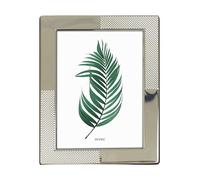 Inov8 Framing Tarnish Resistant Silver Plated Picture Frame - Corner Pin Dot Design for 8x6 Inch (20x15cm) Photo