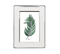 Inov8 Framing Tarnish Resistant Silver Plated Picture Frame - Narrow Edge Design for 2.5x3.5 Inch (6.5 x 9cm) Photo