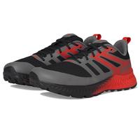 INOV8 Trailfly Men's Trail Running Shoes - Black/Fiery Red/Dark Grey - 6.5
