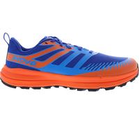 INOV8 Men's Trailfly Zero - Zero Drop Trail Running Shoes - Blue/Orange - 8.5