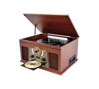 Inovalley Retro Multifunction Bluetooth HiFi System Wood Finish