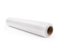 Inoverse 1 Roll Stretch Film, 21 Microns Transparent Wrap Cling Film, 40 cm / 900 g Hand Stretch Film for Furniture & Moving, Pallet Film, Packaging Film on Roll, Moisture & Water Proof Shrink Film