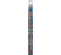Inox 10 inch Single Point Aluminum Knitting Needles Size 6 (4mm)
