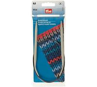 Prym INOX Circular Knitting Needles 24 Inch Size 10 (6.0mm), Grey, 6 mm