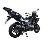 Gpr Exhaust Systems M3 Kawasaki Versys 1000 I.e21-22 Stainless Steel Slip On Homologated Muffler Silver Homologated