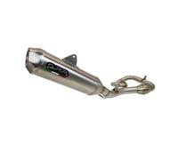 Gpr Exhaust Systems Pentacross Gas Gas Mc F 250 21-22 Not Homologated Full Line System Silver Not Homologated