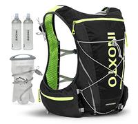 INOXTO Hydration Vest Backpack,Lightweight Water Running Vest Pack with 1.5L Water Bladder Bag Daypack for Hiking Trail Running Cycling Race Marathon for Women Men (Black, L)